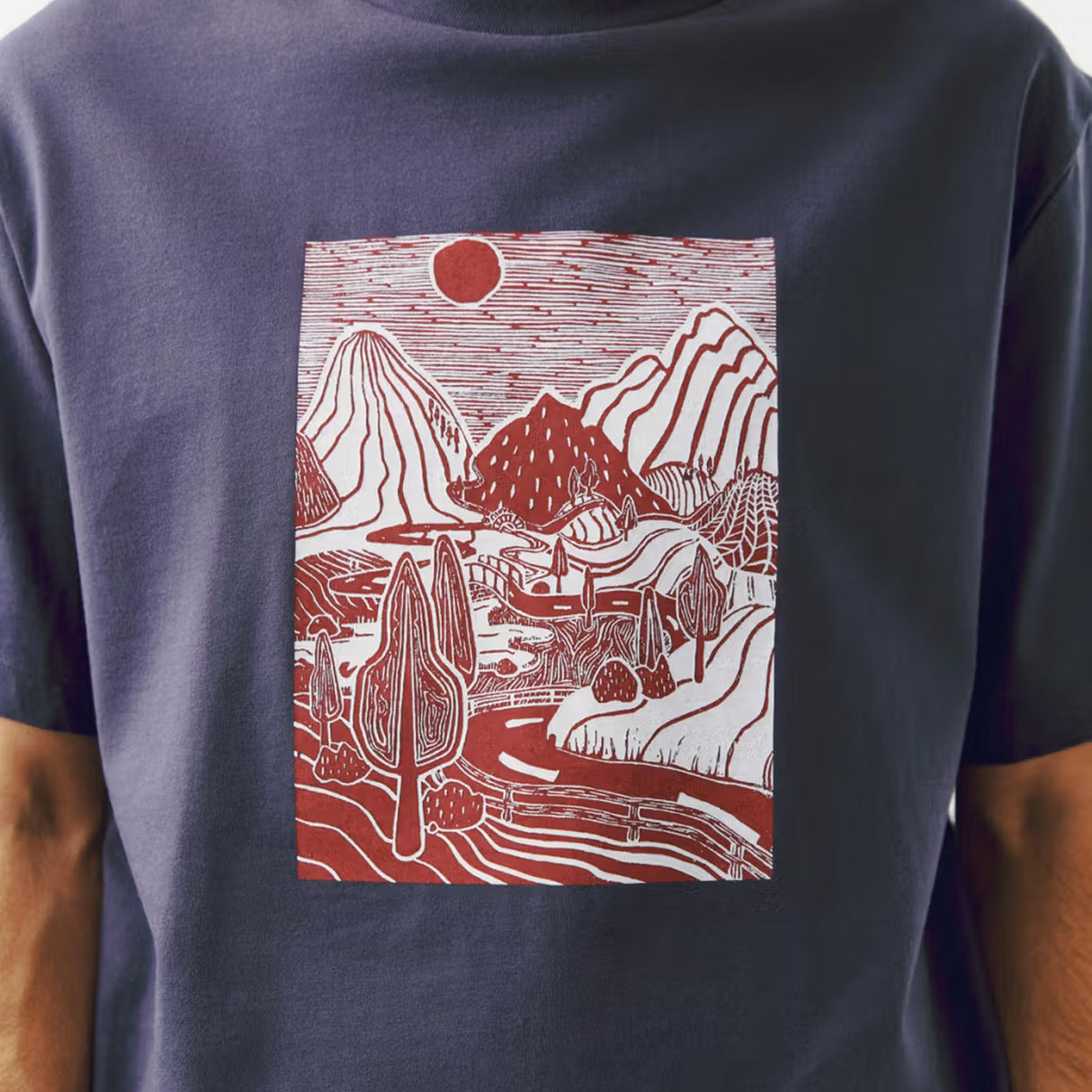 T-Shirt Pas Normal Studios Off-Race Graphic - Grigio Pas Normal Studios