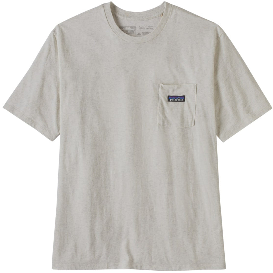 T-Shirt Patagonia Daily Pocket - Bianco Patagonia