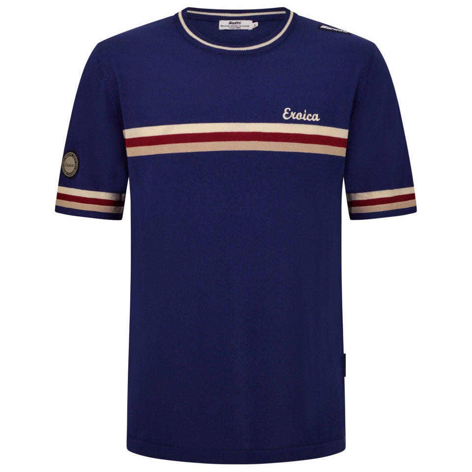 T-Shirt Santini Eroica Timo - Azul