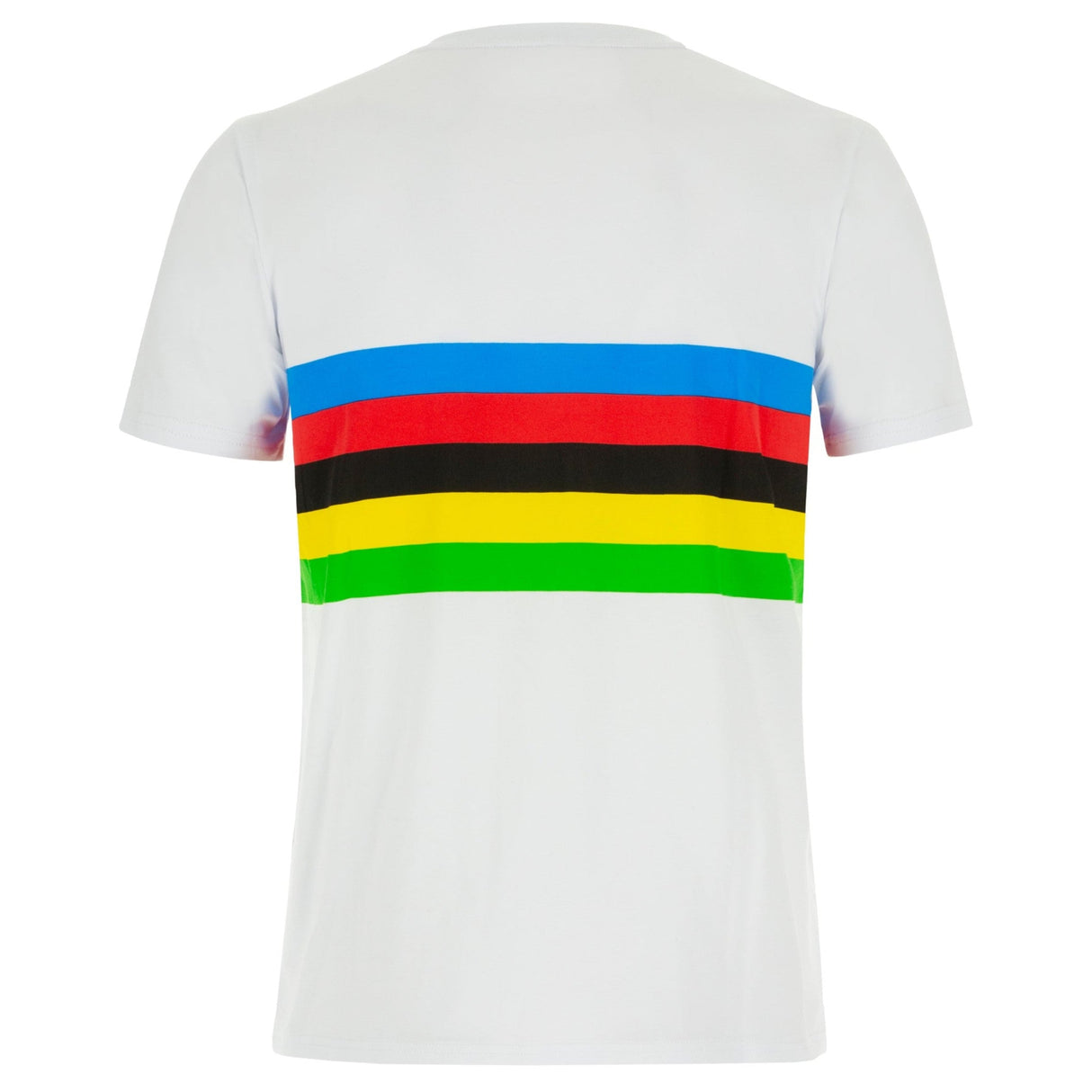 T-Shirt Santini UCI Campione del Mondo Iride - Bianco Santini