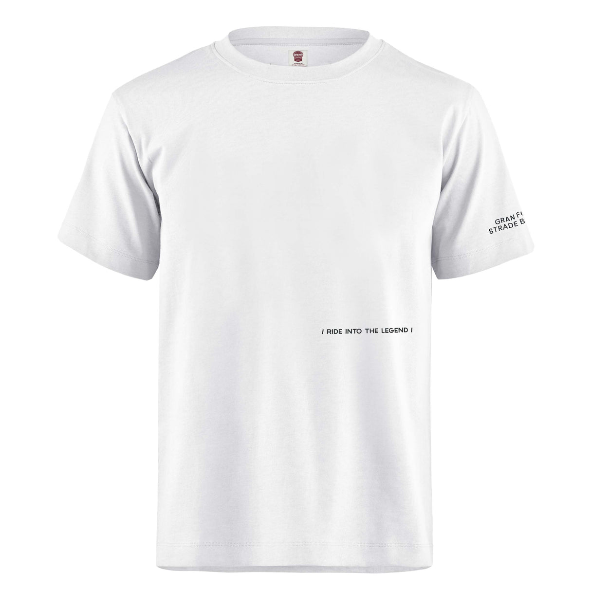 T-Shirt Strade Bianche Ride into the legend - Bianco Strade Bianche