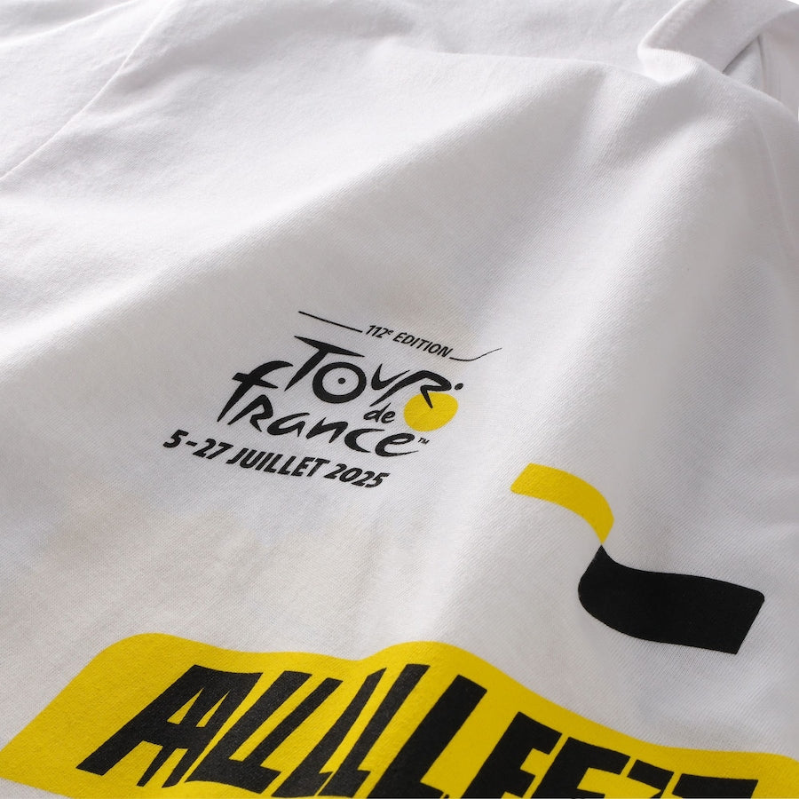 T-Shirt Tour de France Route 2025 - Bianco Tour de France