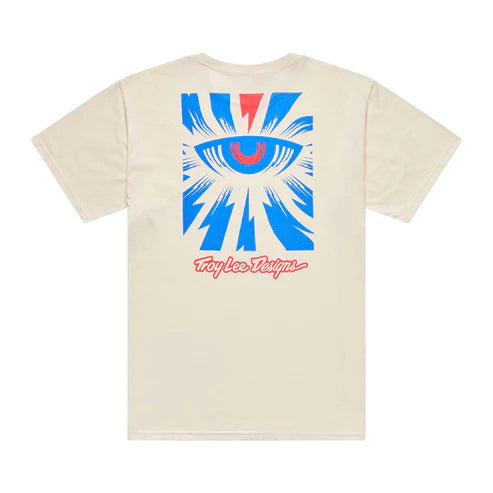 T-Shirt Troy Lee Designs Cyborg - Bianco Troy Lee Designs