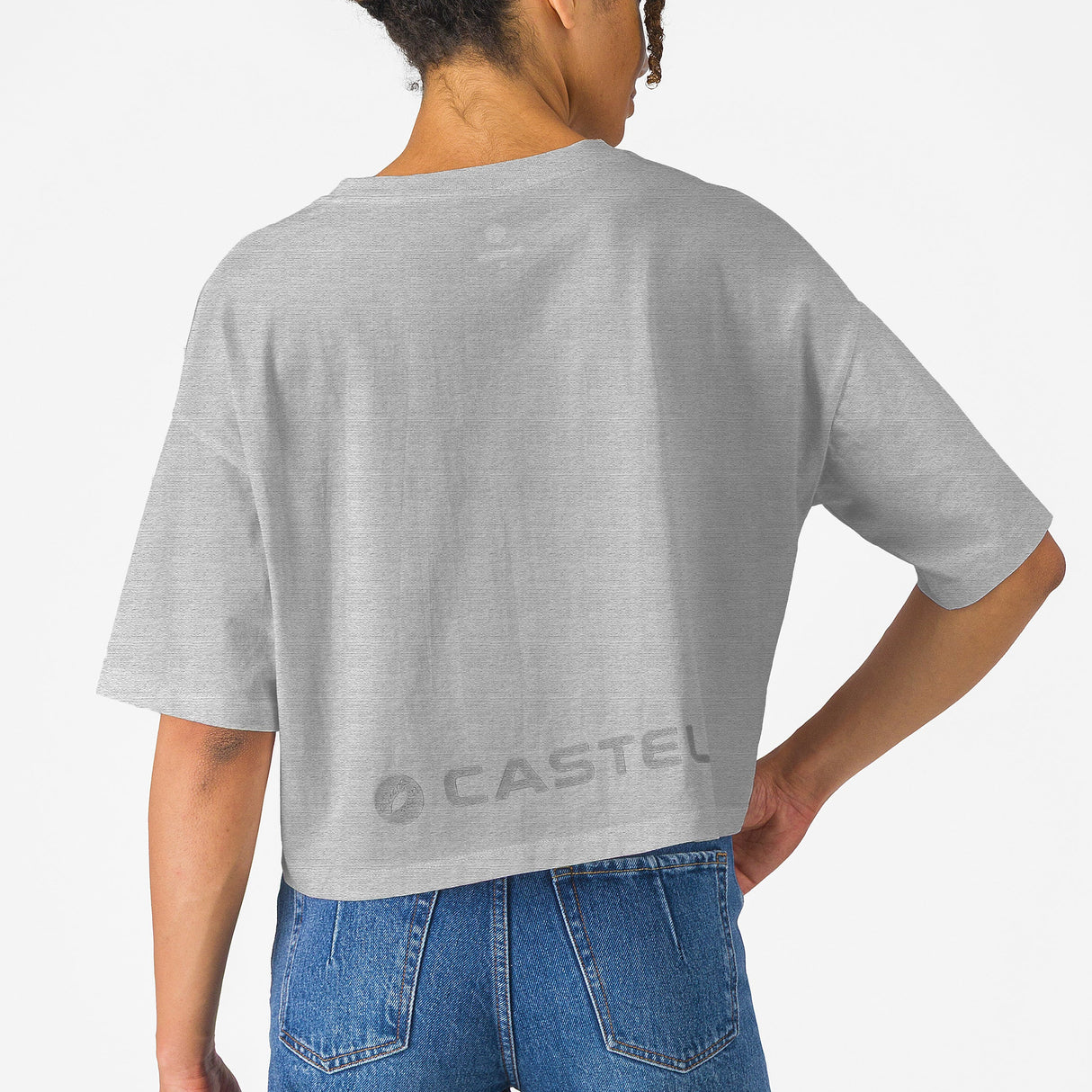 Castelli Logo frau t-shirt - Grau