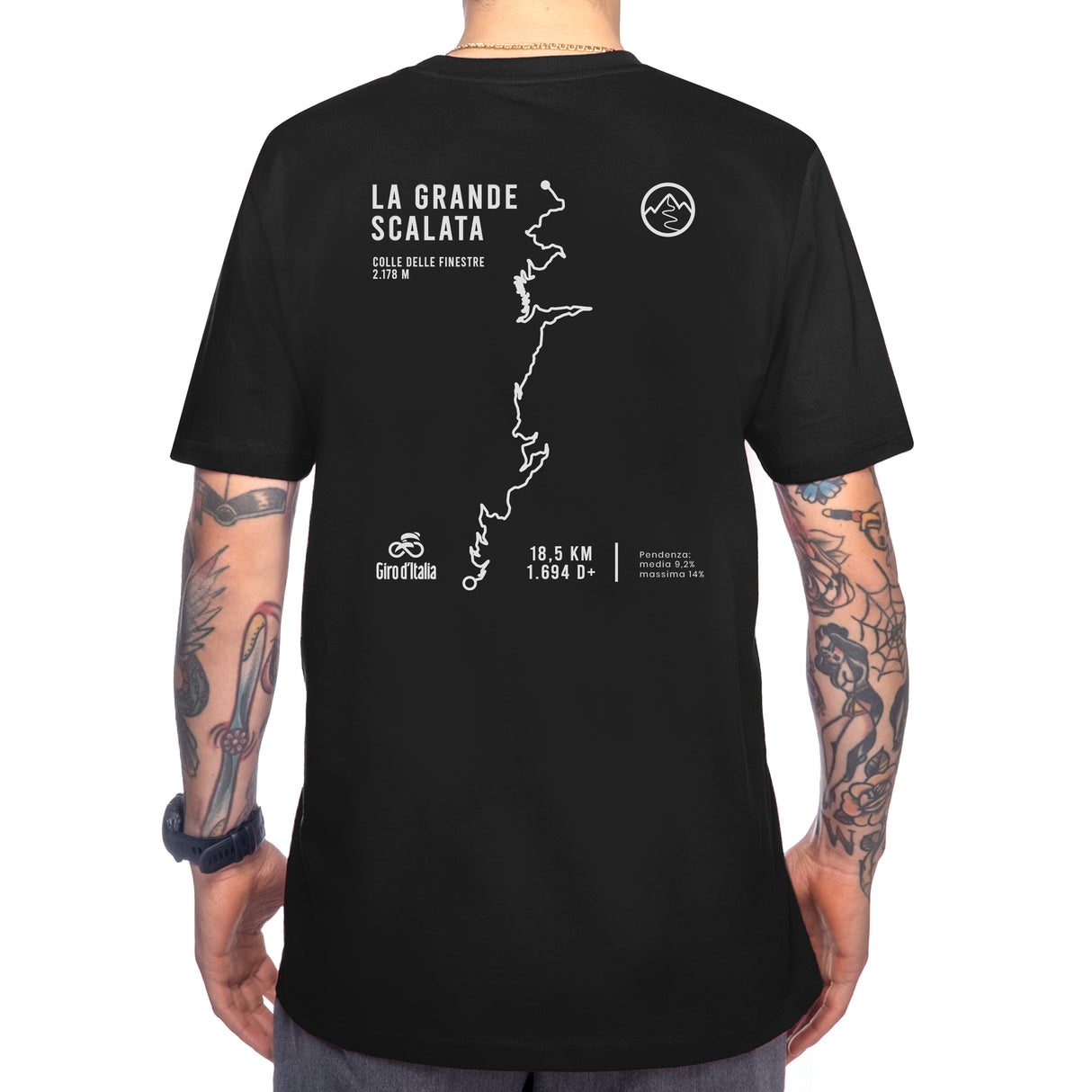 T-shirt Colle delle Finestre Giro d'Italia All4cycling