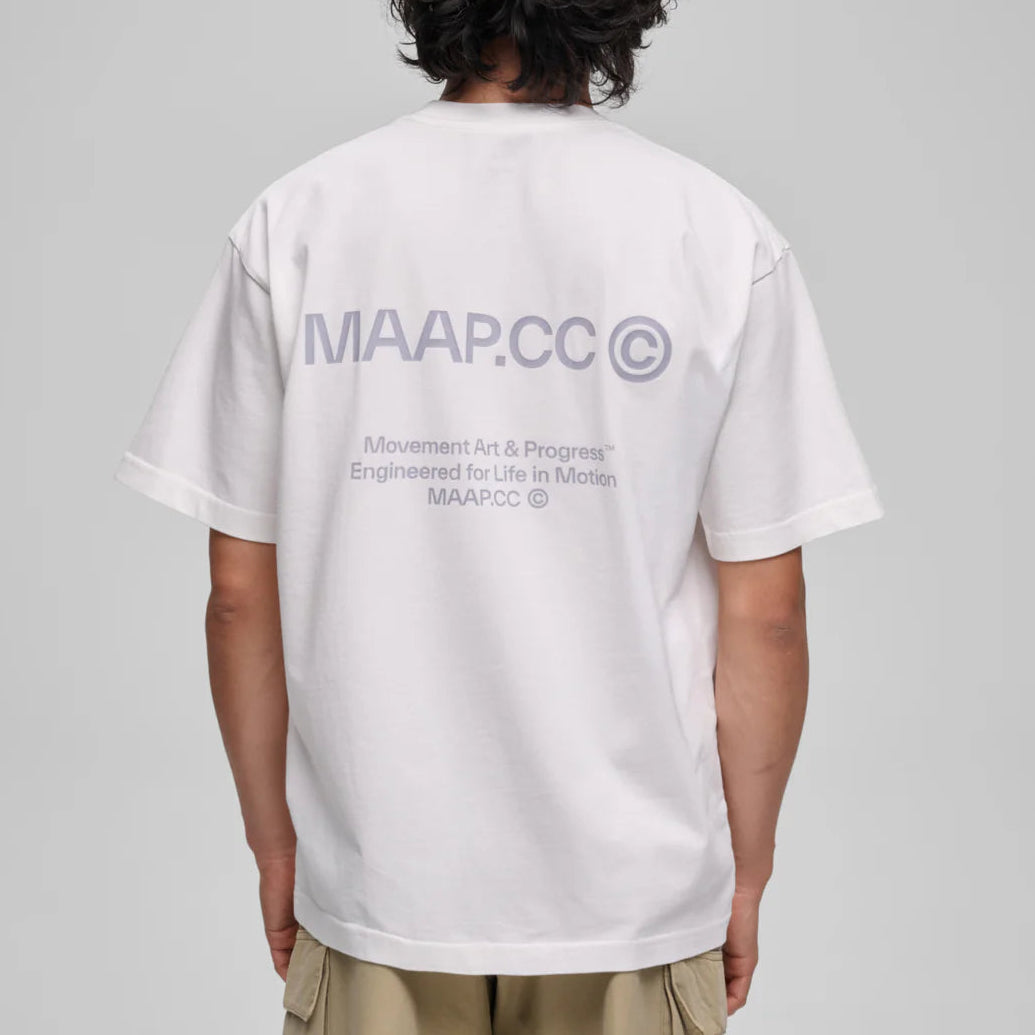 T-shirt Maap Essentials CC - Bianco Maap