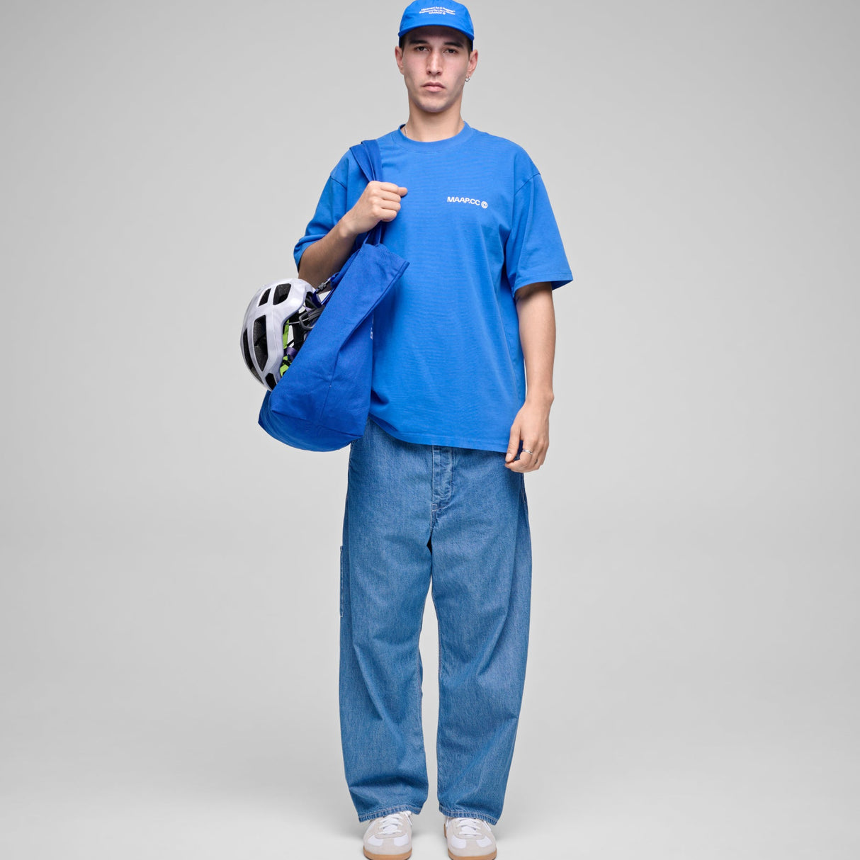 T-shirt Maap Essentials CC - Blu Maap