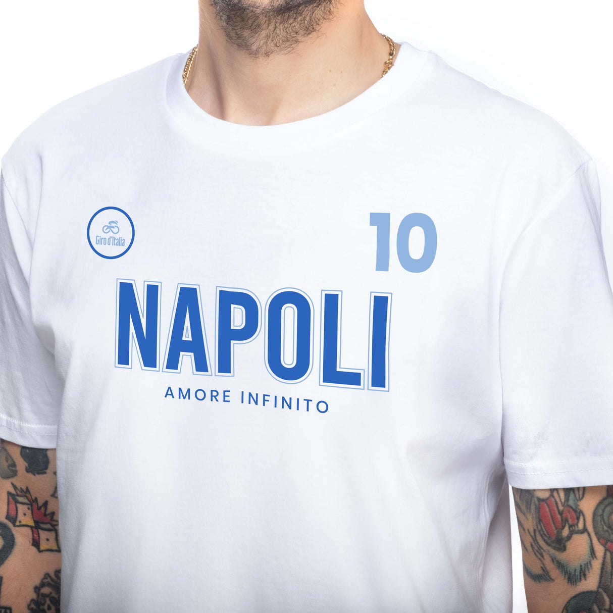 T-Shirt Napoli 10 Giro aus Italien