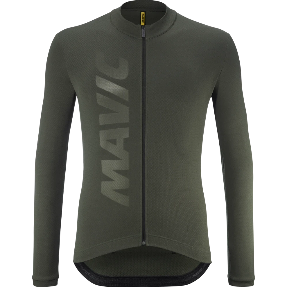 Maglia maniche lunghe Mavic Aksium Thermo - Verde - G
