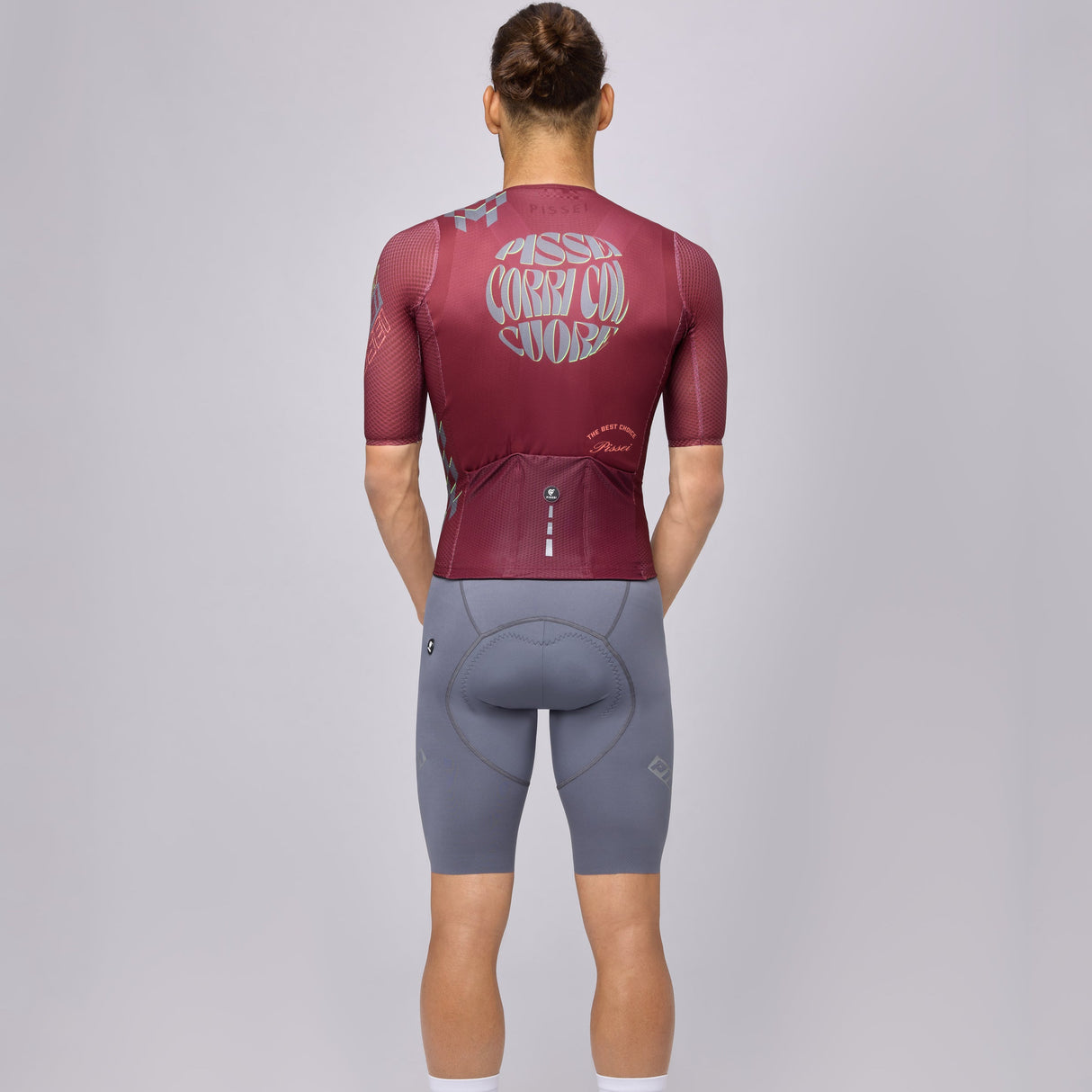 Maglia Pissei Thunder - Bordeaux