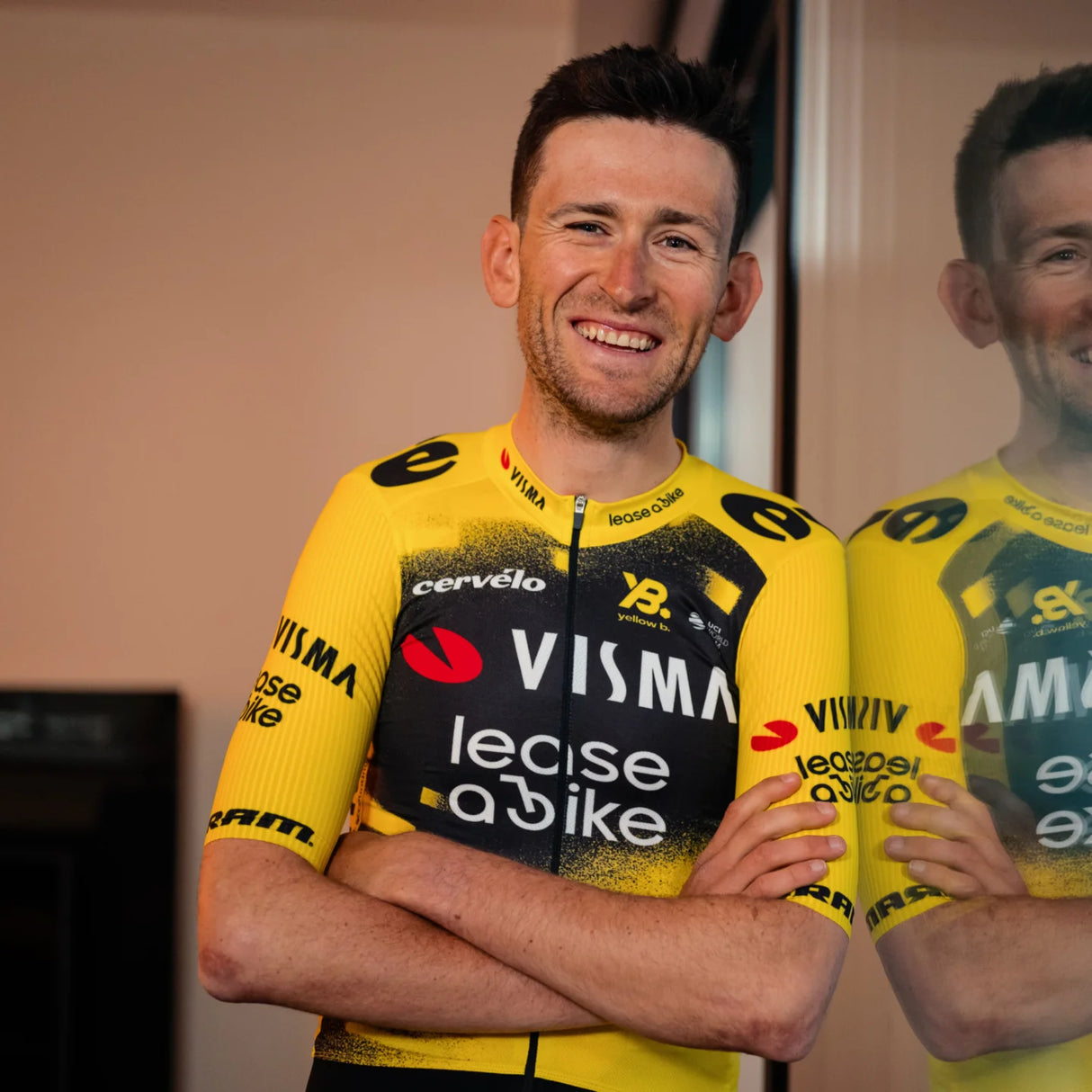 Maglia bambino Team Visma Lease a bike 2025 The Wingbeat - N