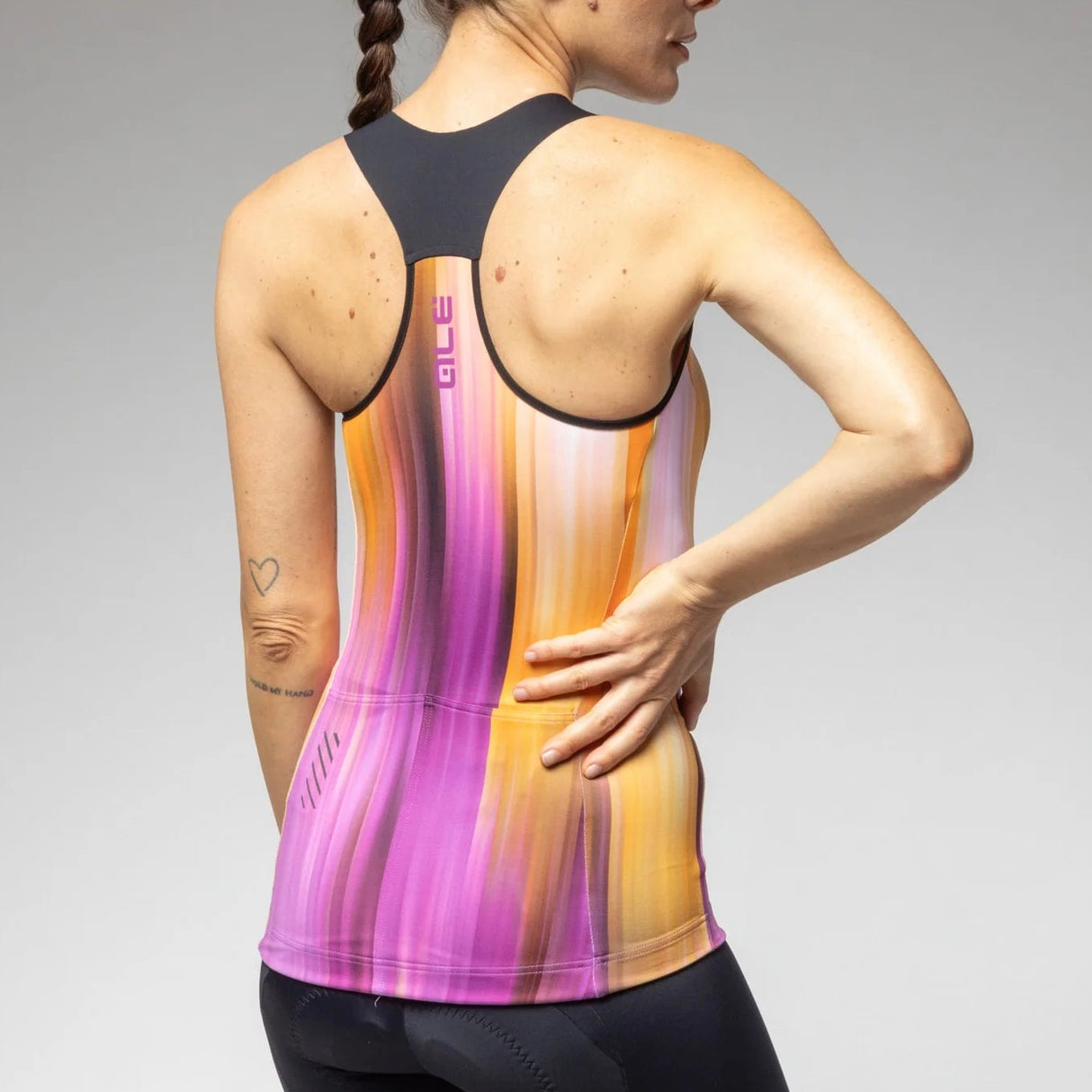 Ale Pragma Crazy woman top - Orange
