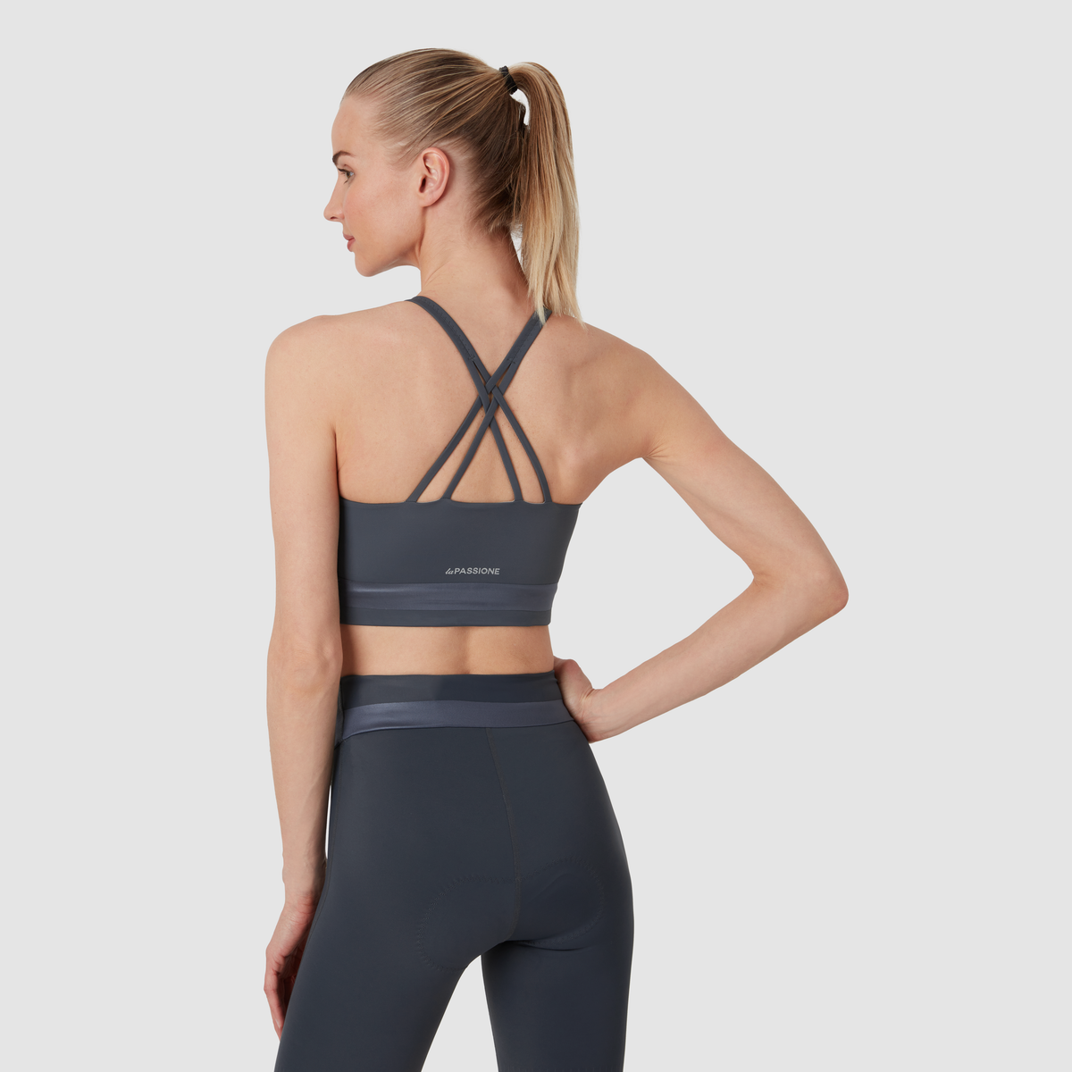 Top donna La Passione Flow - Grigio titanio La Passione