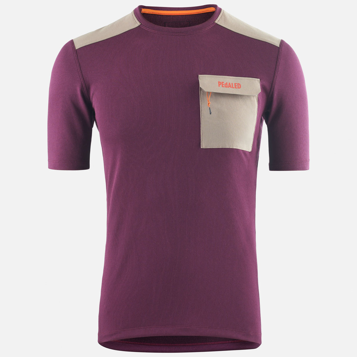 T-Shirt Pedaled Odyssey Merino - Viola - B
