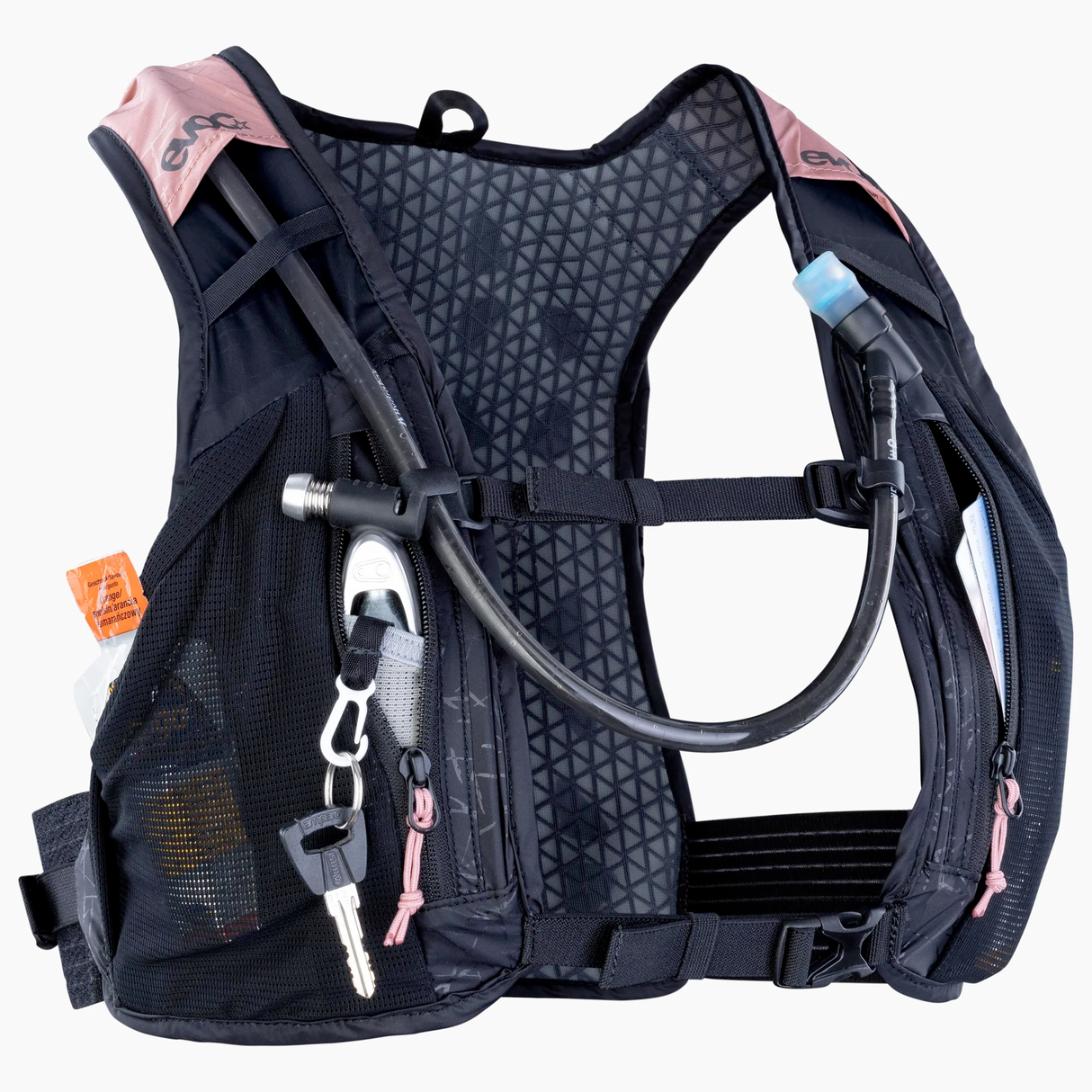 Evoc Hydro Pro 6 Rucksack + Trinkblase 1,5 l - Rosa Schwarz
