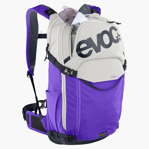 Evoc Stage 18 Backpack - Beige violet