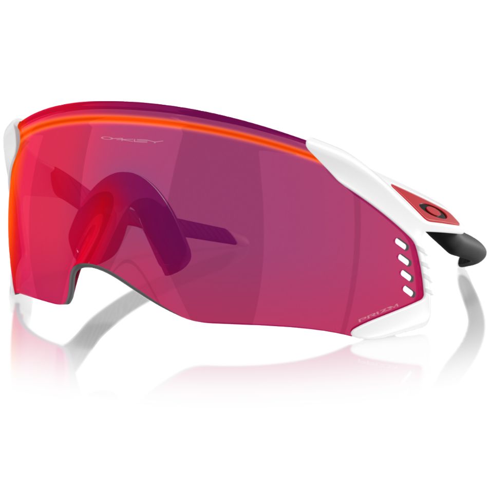 Occhiali Oakley Velo Kato - Matte White Prizm Road - E