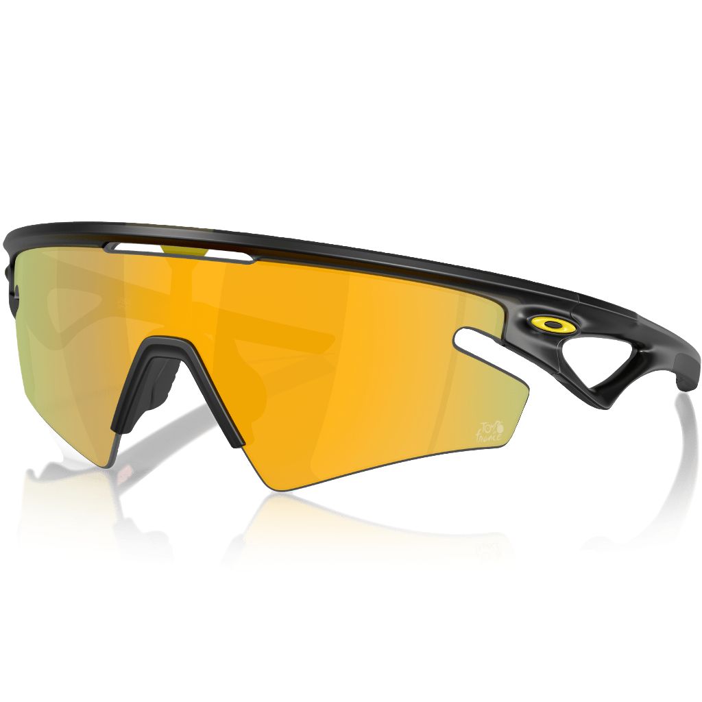 Occhiali Oakley Sphaera Slash Tour de France - TDF Matte Black Ink Prizm 24k Polarized - C