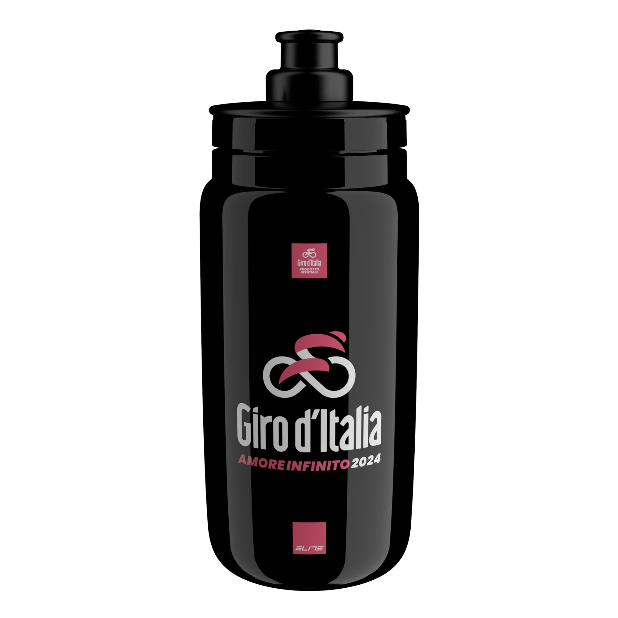 Elite Fly water bottle Giro d'Italia 2024 - Black