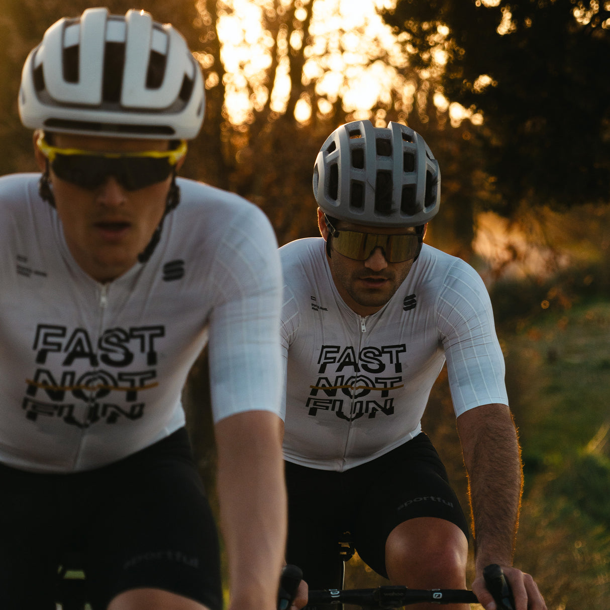 Sportful Fast Not Fun Suit einteiler - Weiss