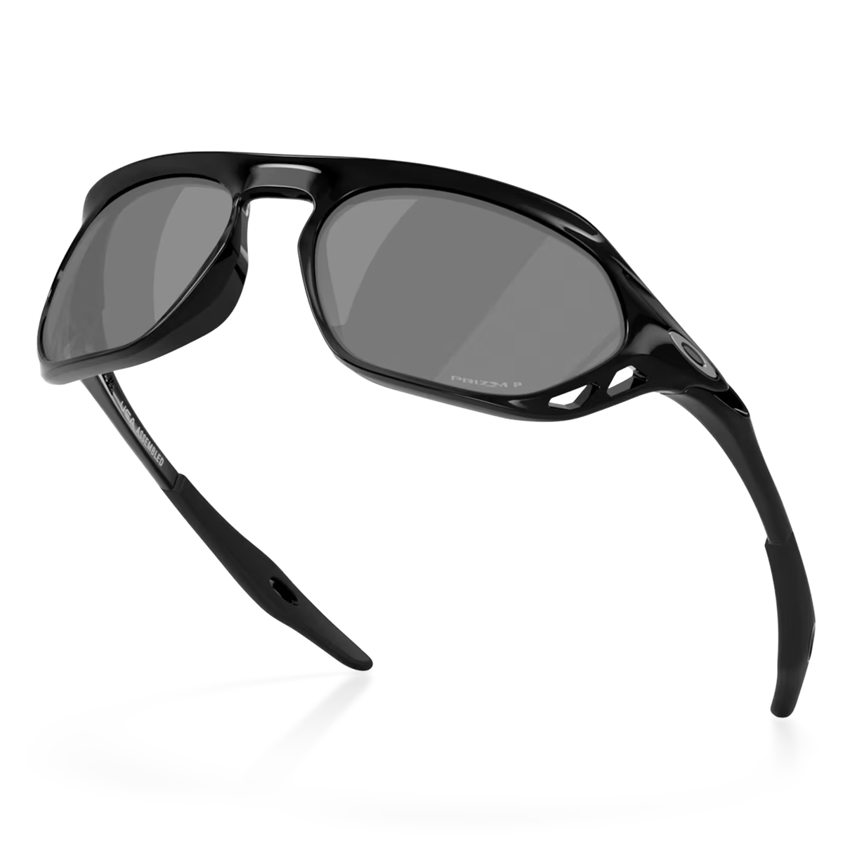 Lunettes Oakley Cage Jacket - Polished Black Prizm Black Polarized
