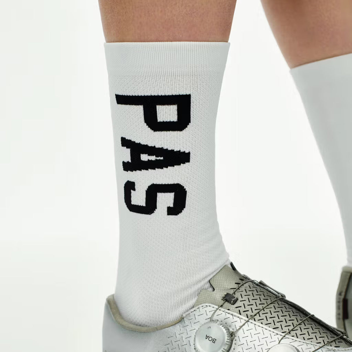 Chaussettes Pas Normal Studios Race - Blanc noir