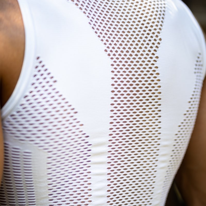 Maglia intima senza maniche Biotex Piuma - Bianco - Q