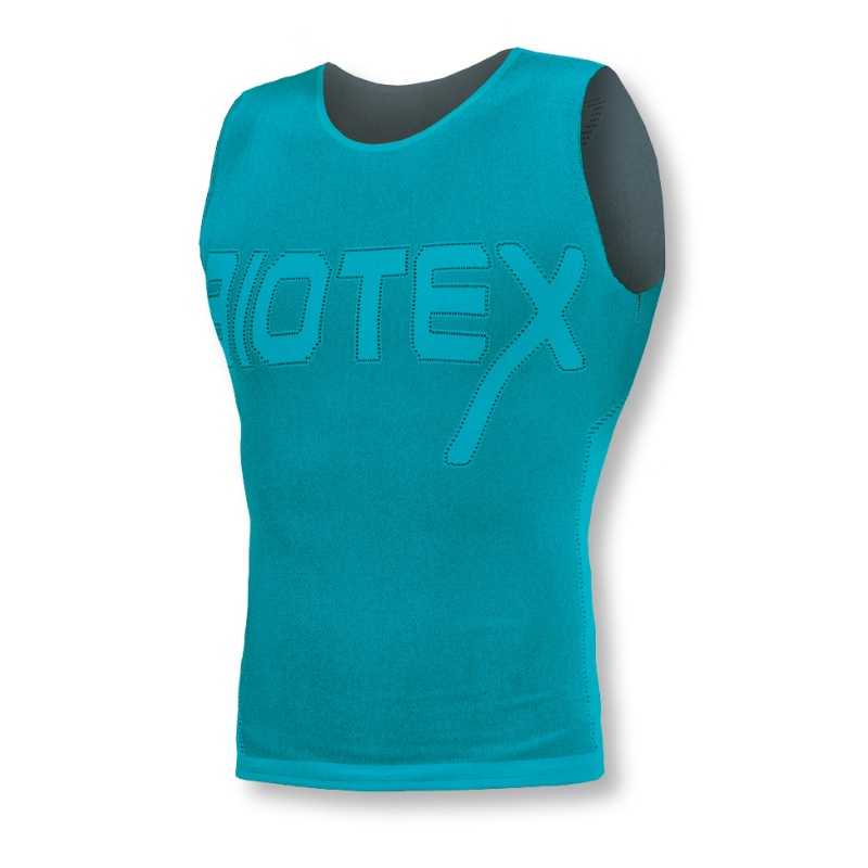Maglia intima senza maniche Biotex Reverse - Azzurro - D