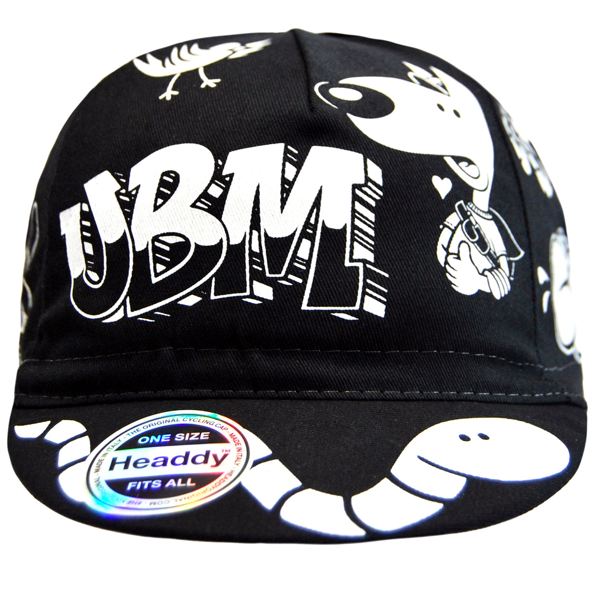 Cappellino Headdy x UBM 15th anniversary - Nero - Q