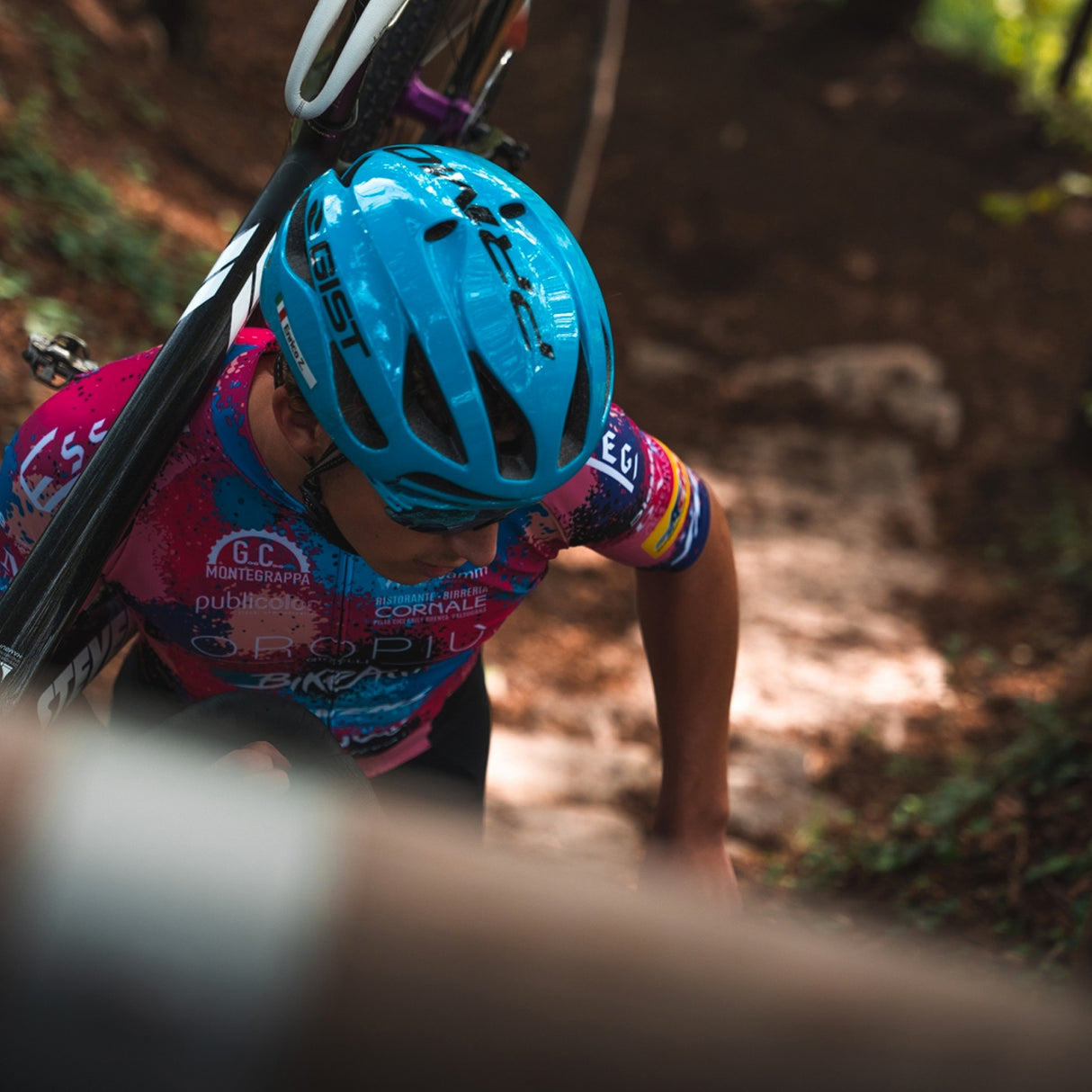 Casco Gist Primo - Azzurro - N