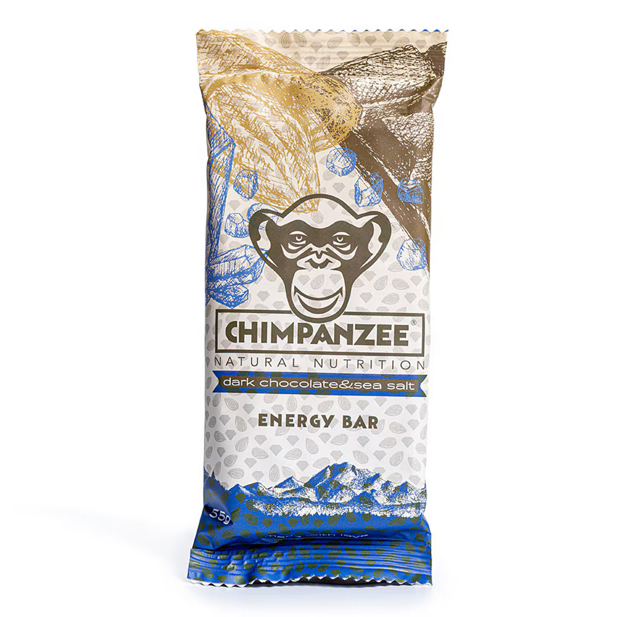Barretta Energetiche Chimpanzee - Dark Chocolate Sea Salt - M