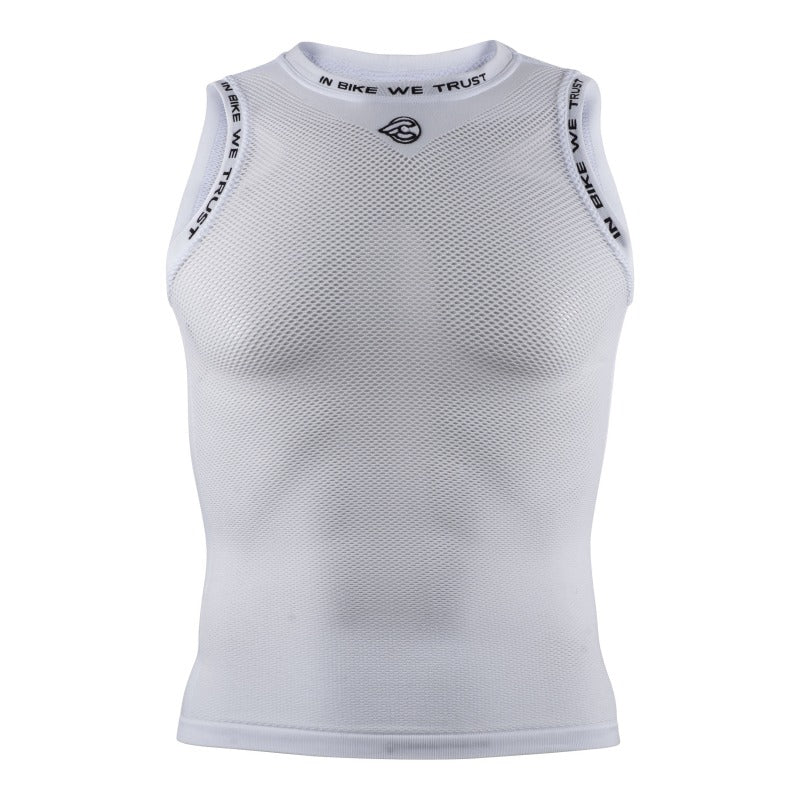 Maglia intima senza maniche Cinelli Tempo - Bianco nero - D