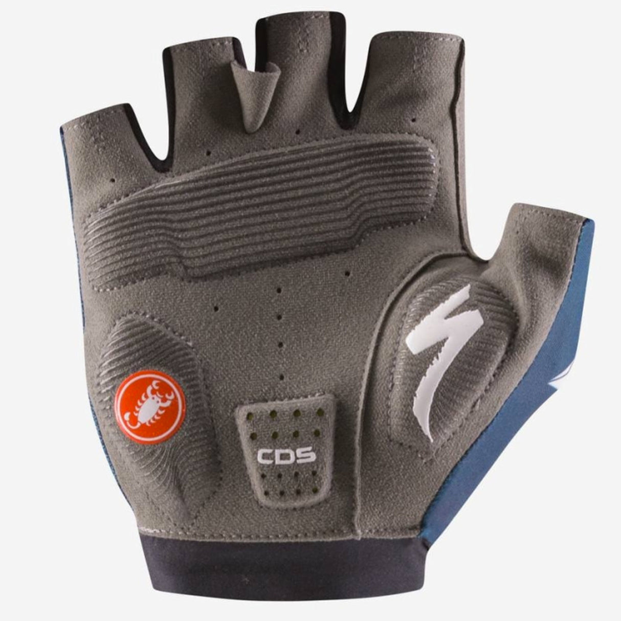 Guanti Castelli Soudal Quick-Step 2025 Competizione 2 - Blu - A