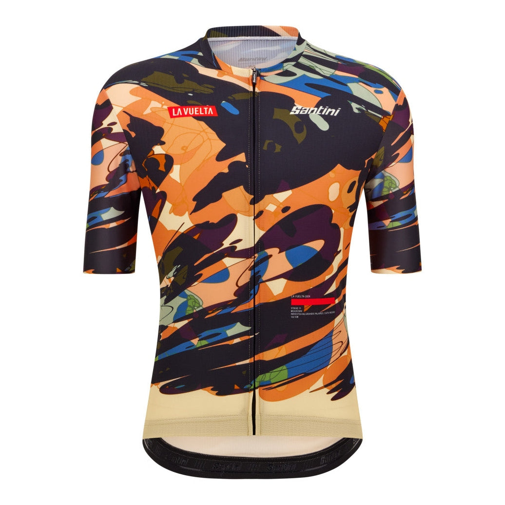 Maglia Santini Vuelta Espana 2024 - Cuitu Negru - H