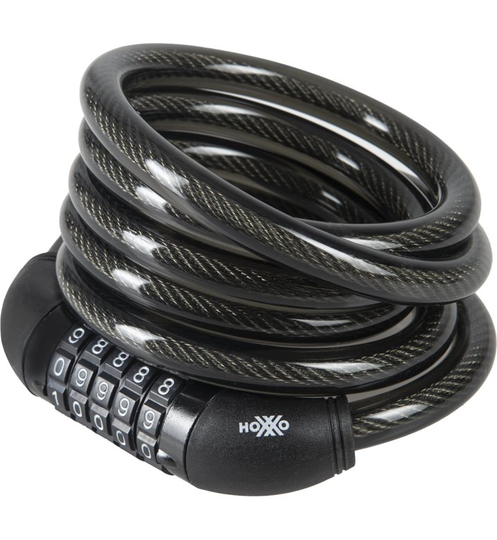 Candado Hoxxo con combinación 180 cm - Negro