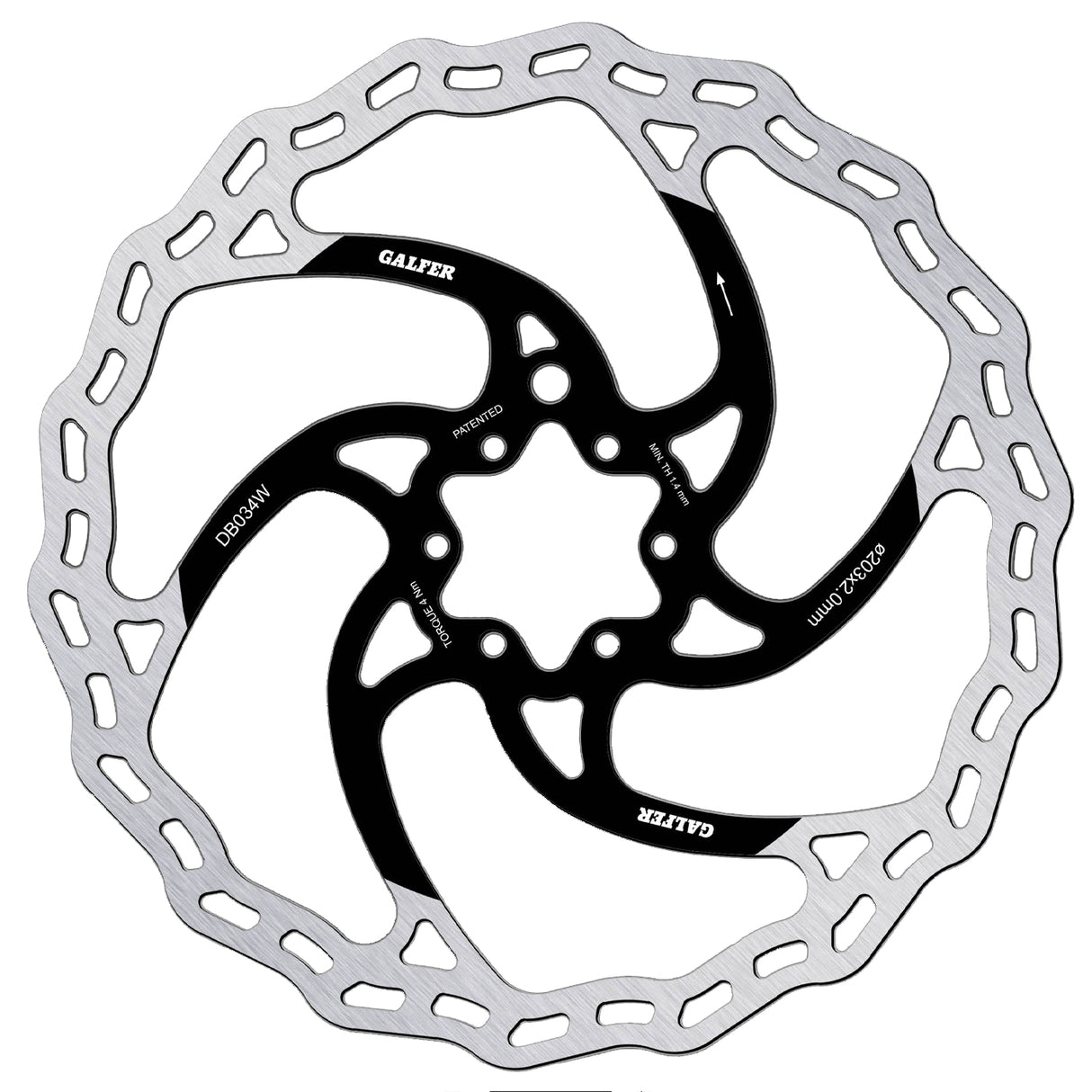 Disco Galfer E-Mtb Wave - 203 mm - P