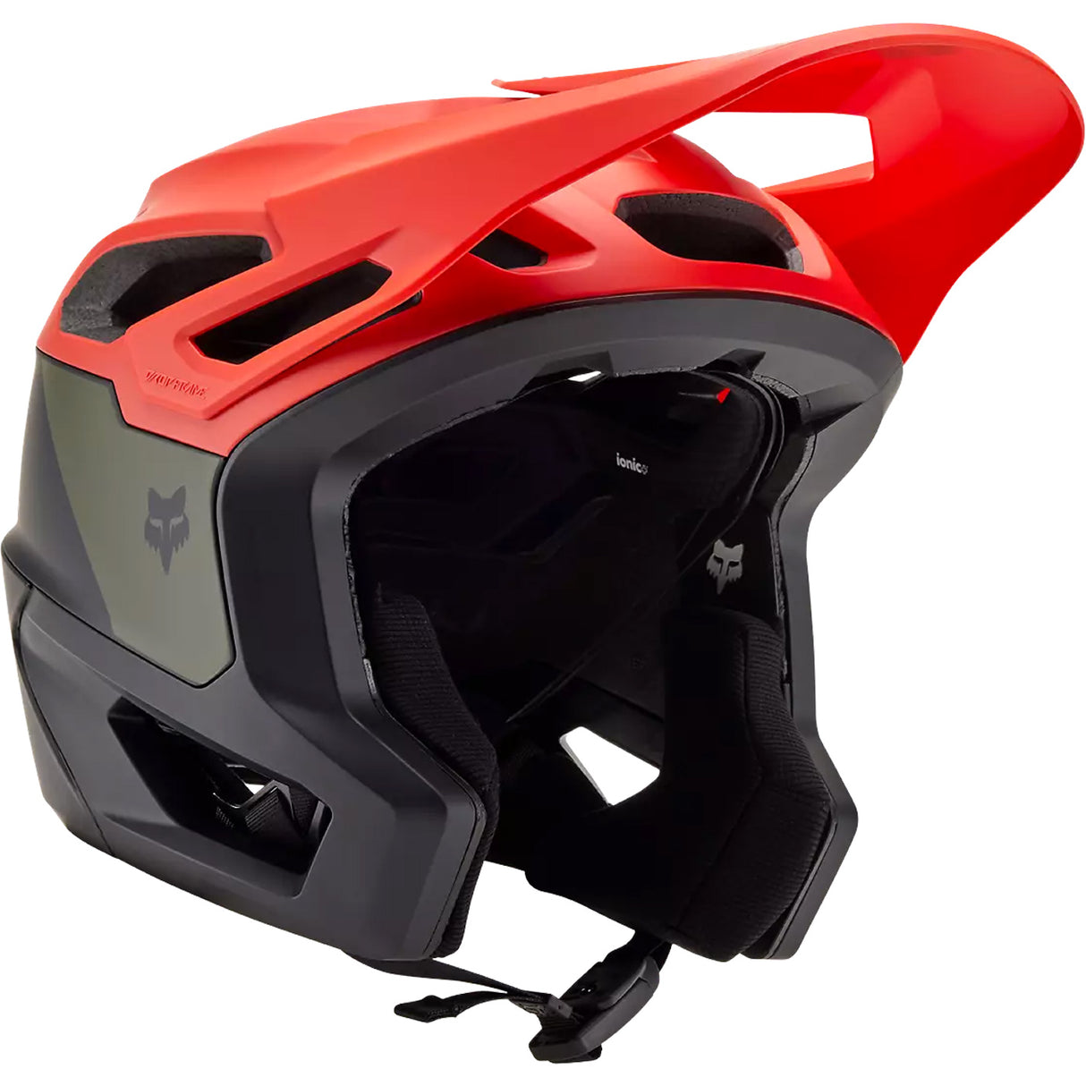 Casco Fox Dropframe Pro Mips - Arancio nero - Q