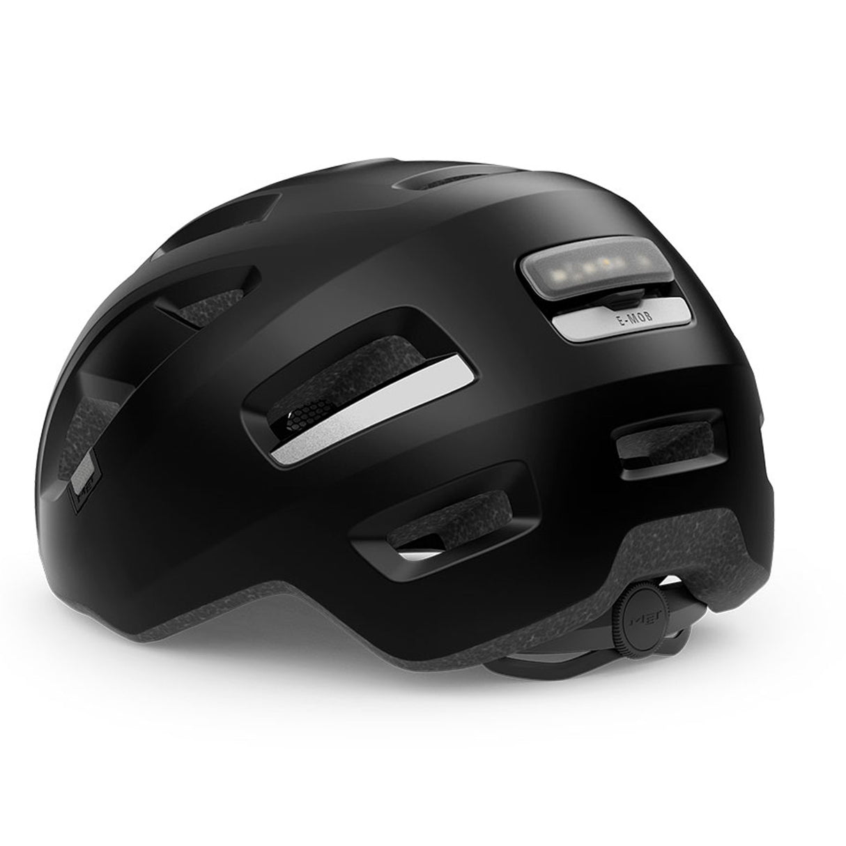 Casco Met E-Mob - Nero - Q