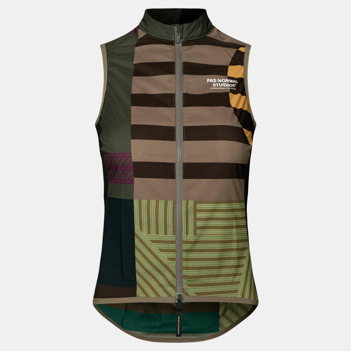 Gilet femme Pas Normal Studios Mechanism Stow Away AOP International - Vert