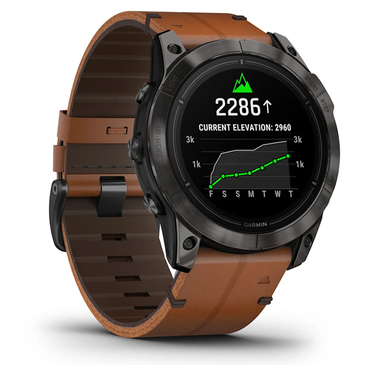 Garmin epix Pro (Gen 2) Sapphire Edition 51 mm - Schwarzbraun