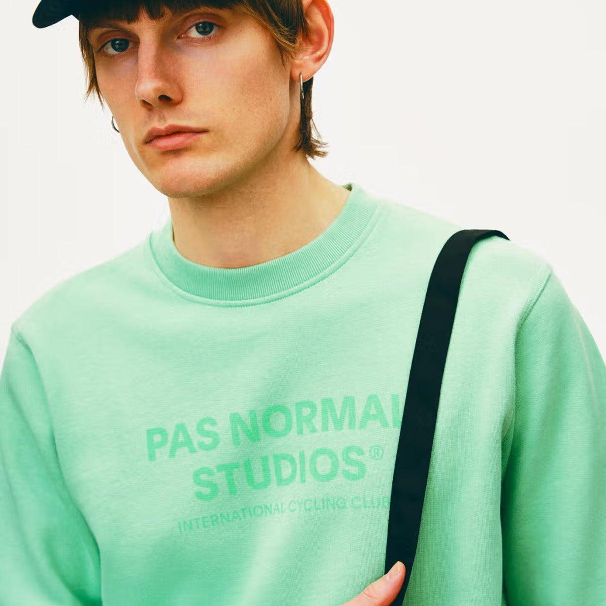 Felpa Pas Normal Studios Logo - Verde chiaro - L