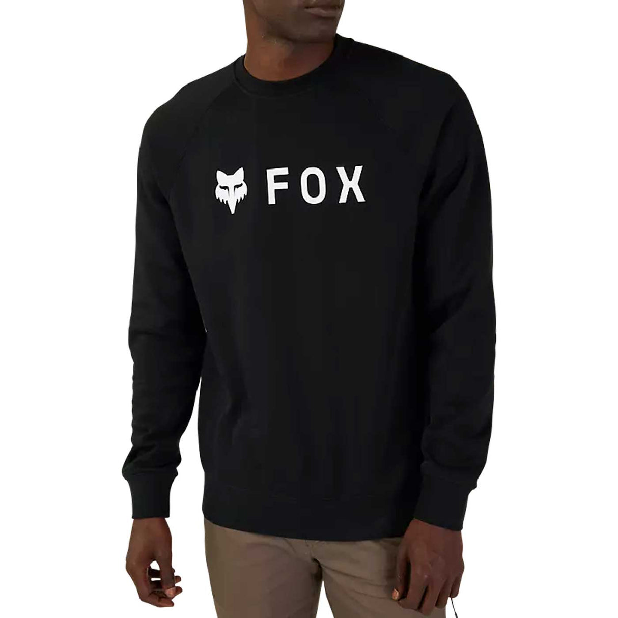Felpa Fox Absolute Fleece Crew - Nero - N