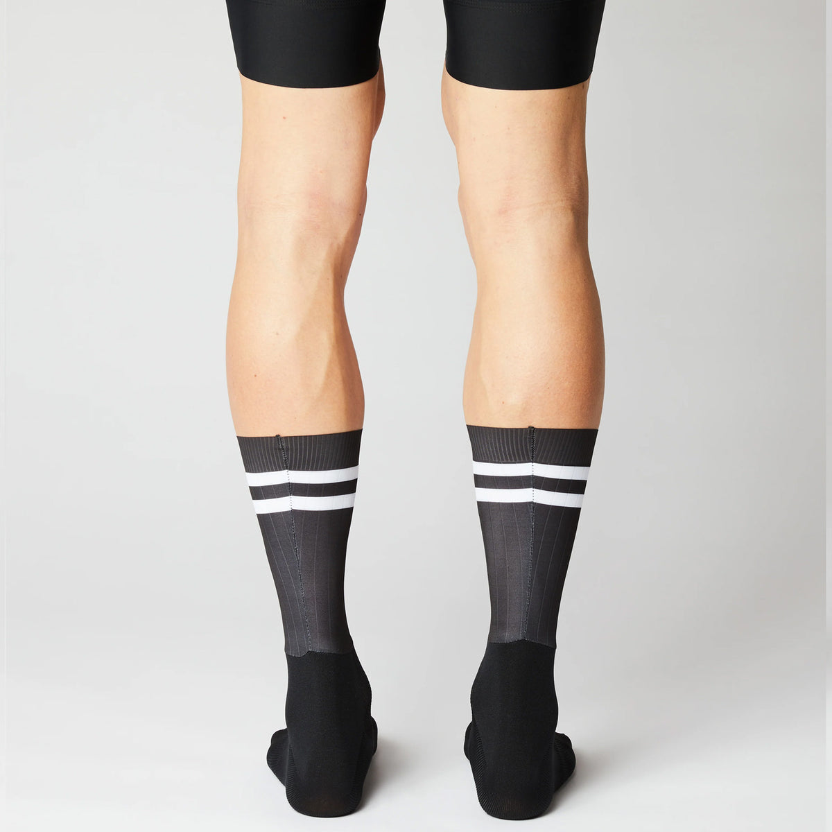 Fingercrossed Aero Stripes socks Black All4cycling