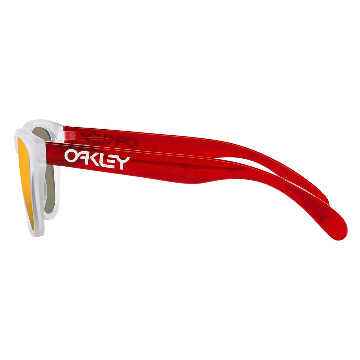 Occhiali Oakley Frogskins XXS - Matte Clear Prizm Ruby - L