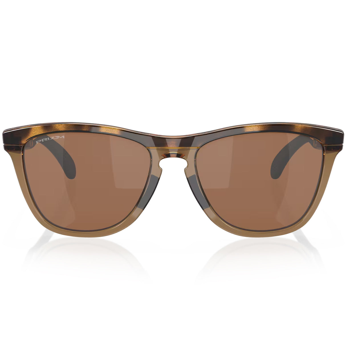 Occhiali Oakley Frogskins Range - Brown tortoise prizm tungsten - D