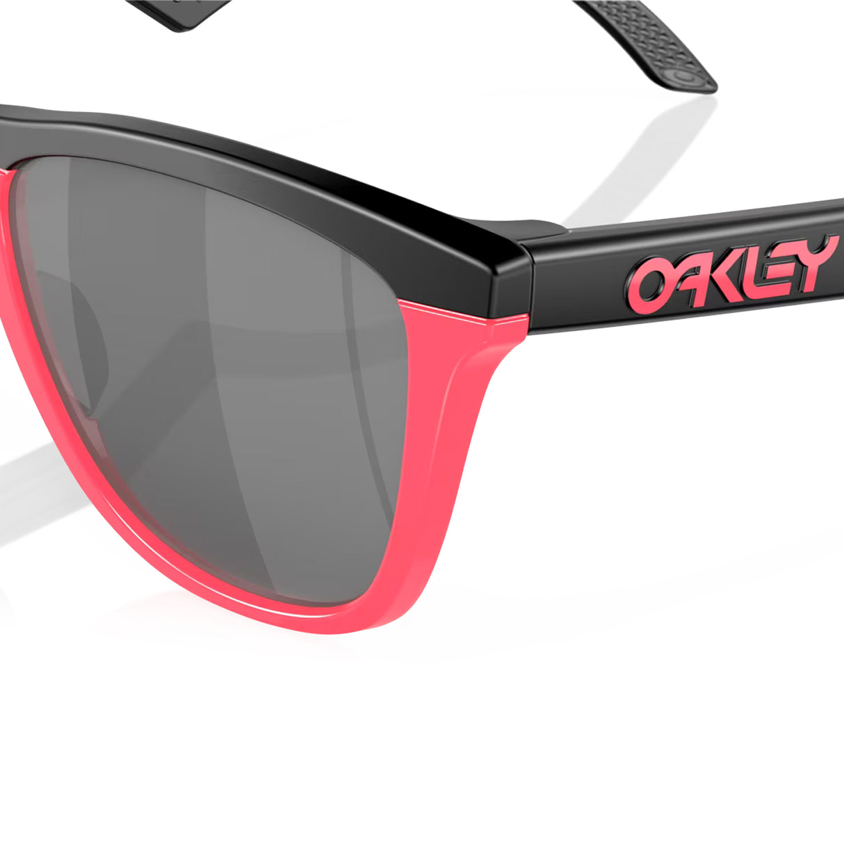 Occhiali Oakley Frogskins Hybrid - Matte black neon pink prizm black - N
