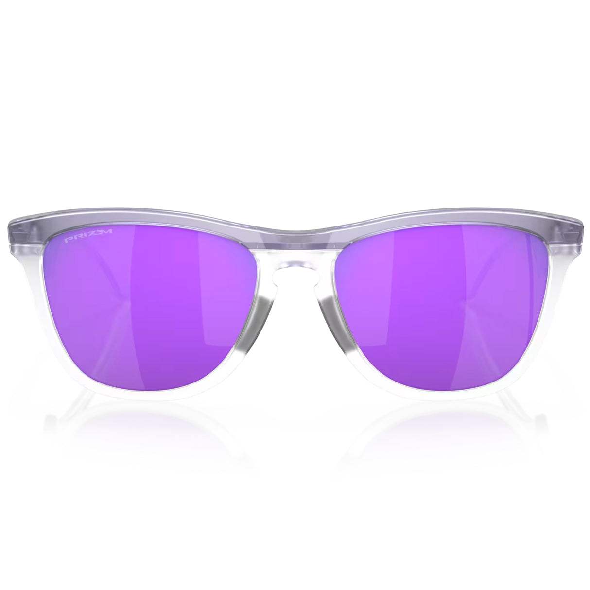 Occhiali Oakley Frogskins Hybrid - Matte lilac prizm clear prizm violet - F