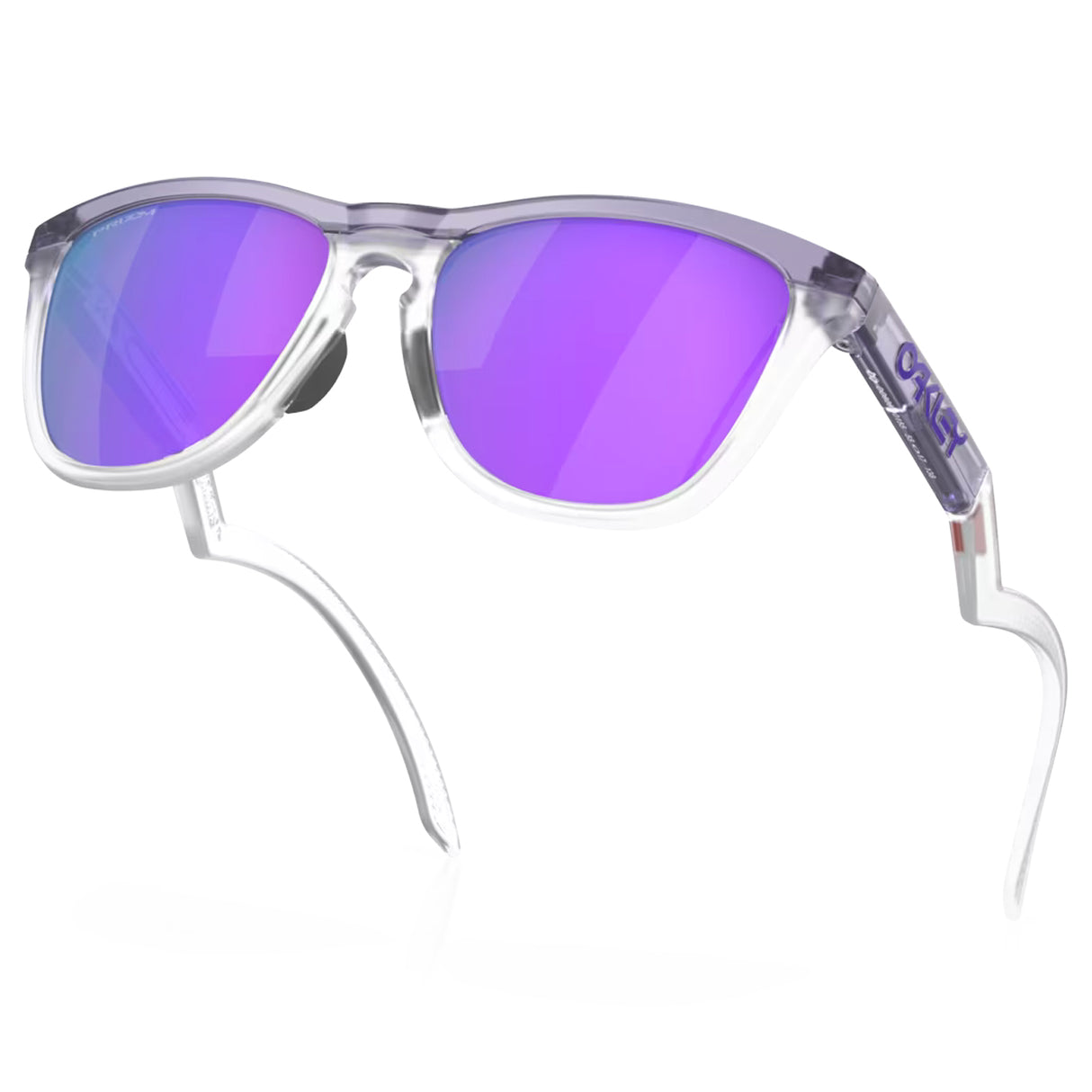 Occhiali Oakley Frogskins Hybrid - Matte lilac prizm clear prizm violet - G