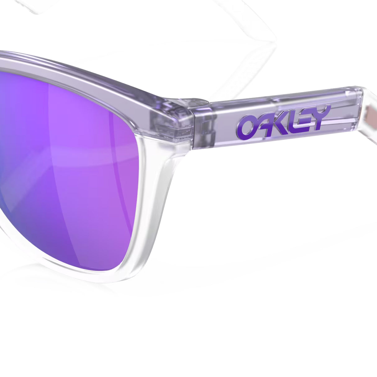 Occhiali Oakley Frogskins Hybrid - Matte lilac prizm clear prizm violet - I