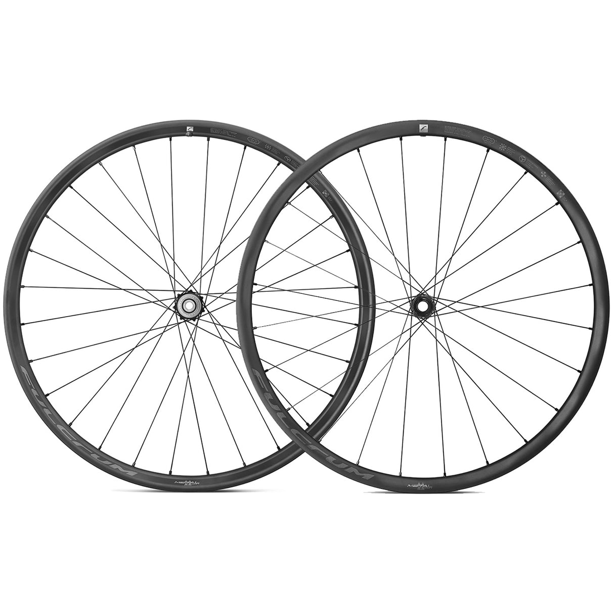 Ruote Fulcrum Metal Carbon 2-Way Fit Boost - Nero - Q